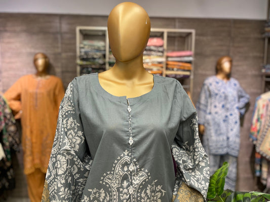 LAWN PRINTED 3 PIECE