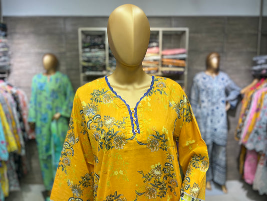 LAWN PRINTED 3 PIECE