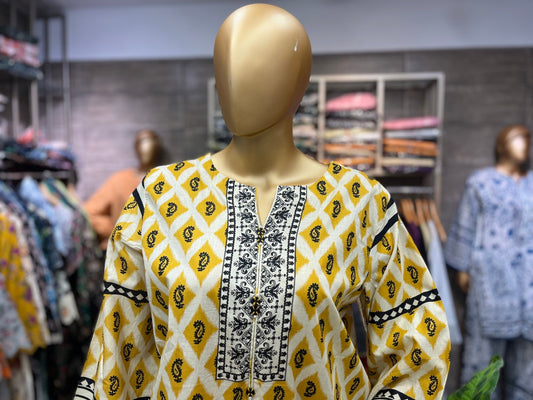 LAWN PRINTED 3 PIECE