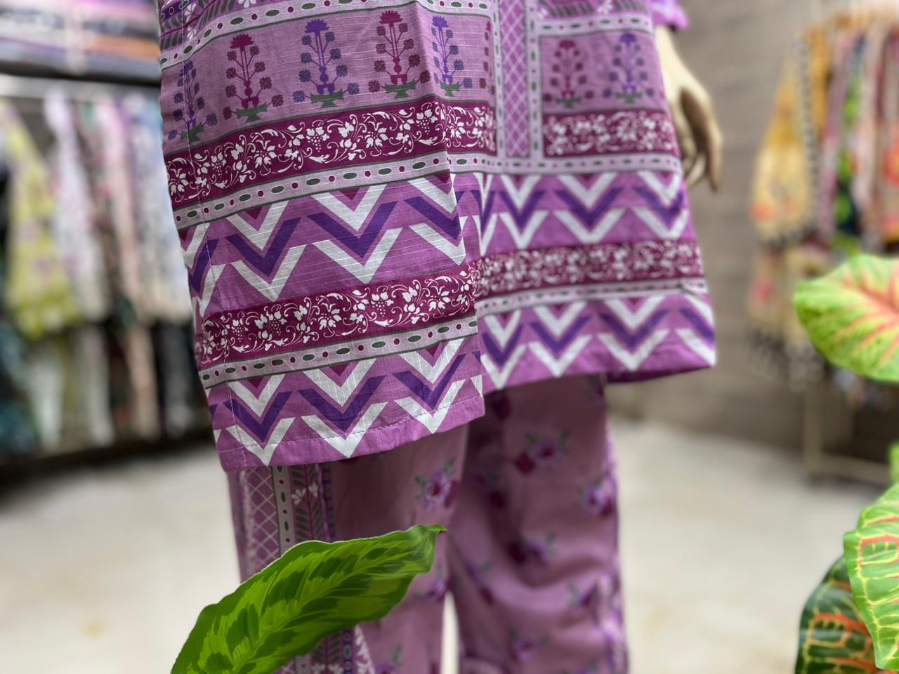 CORD SET TWO PIECE PRINTED