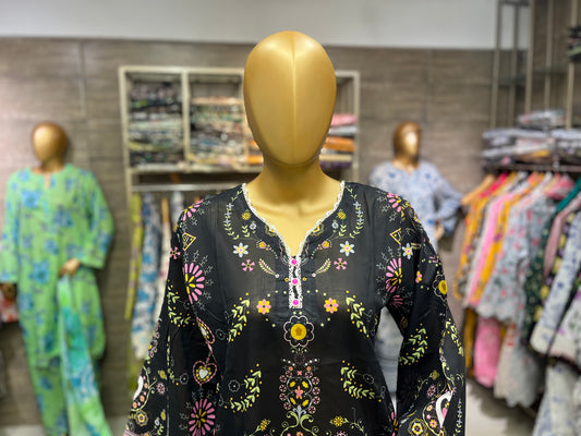 LAWN PRINTED 3 PIECE