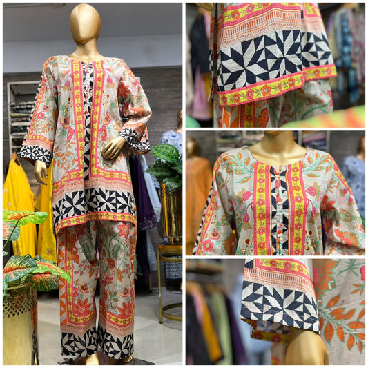 CORD SET TWO PIECE PRINTED