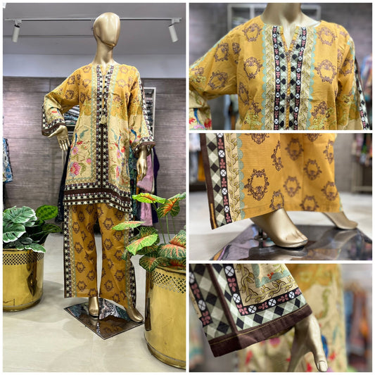 CORD SET TWO PIECE PRINTED