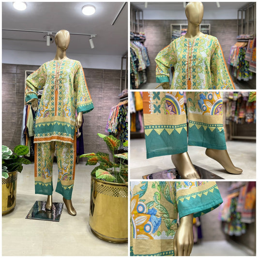 CORD SET TWO PIECE PRINTED