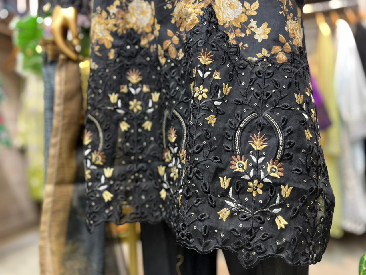 THREE PIECE LAWN EMBROIDERED