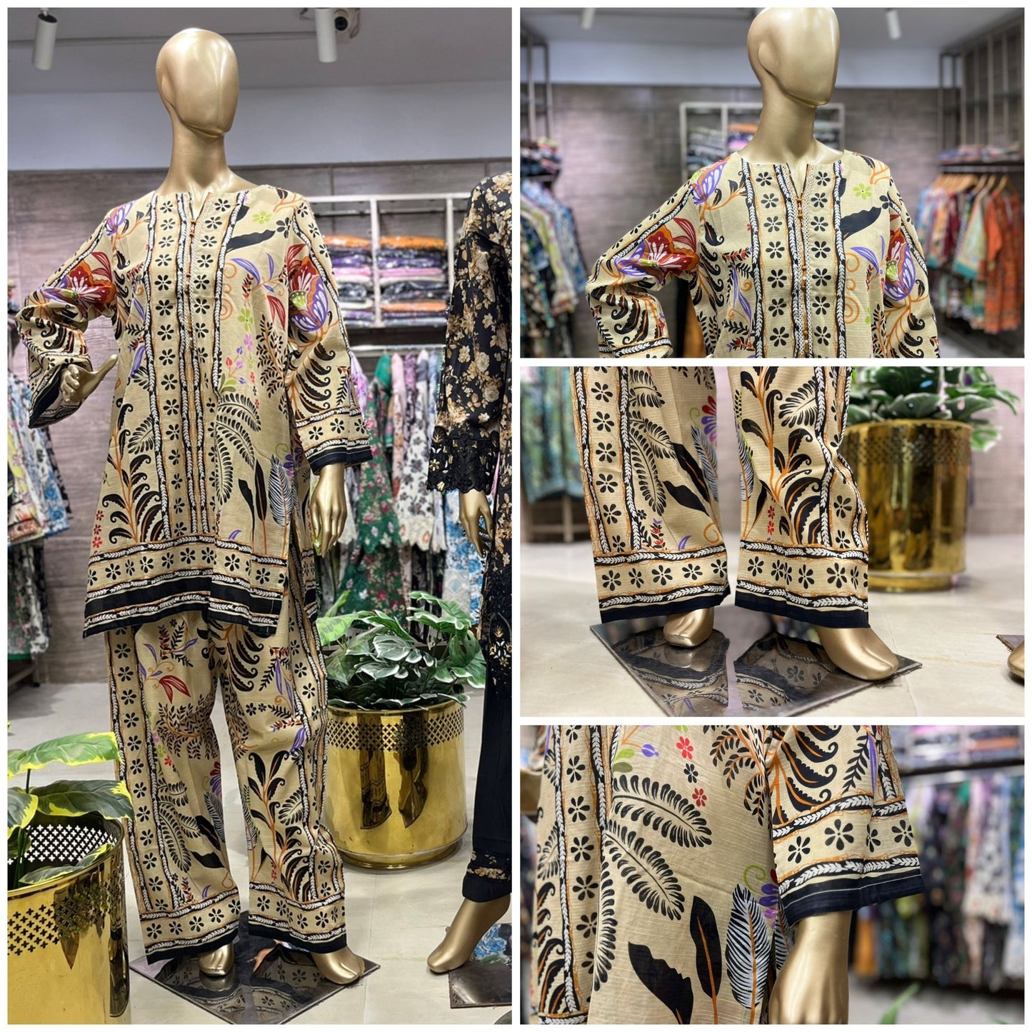 CORD SET TWO PIECE PRINTED