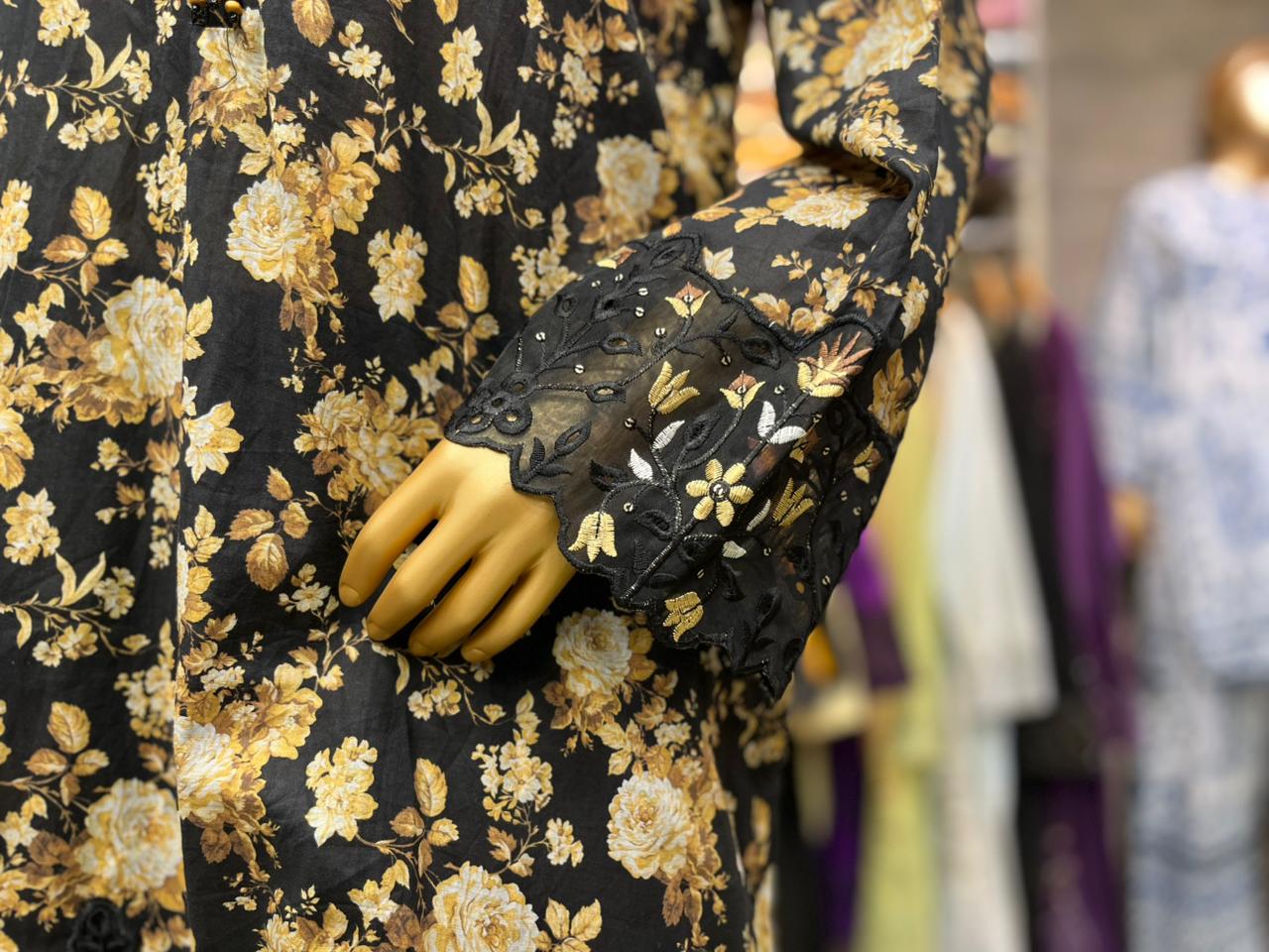 THREE PIECE LAWN EMBROIDERED