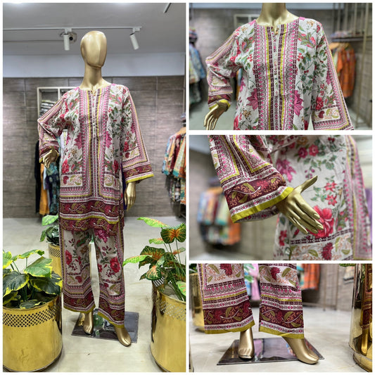 CORD SET TWO PIECE PRINTED