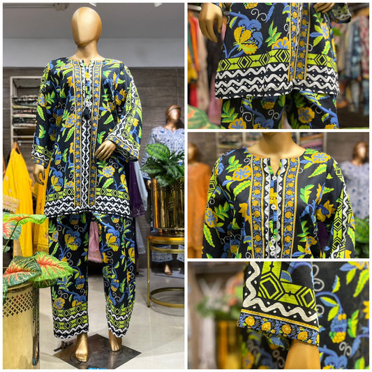 CORD SET TWO PIECE PRINTED