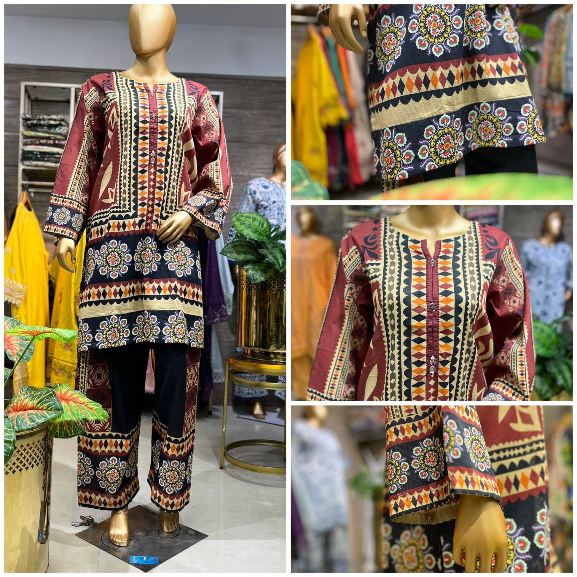 CORD SET TWO PIECE PRINTED