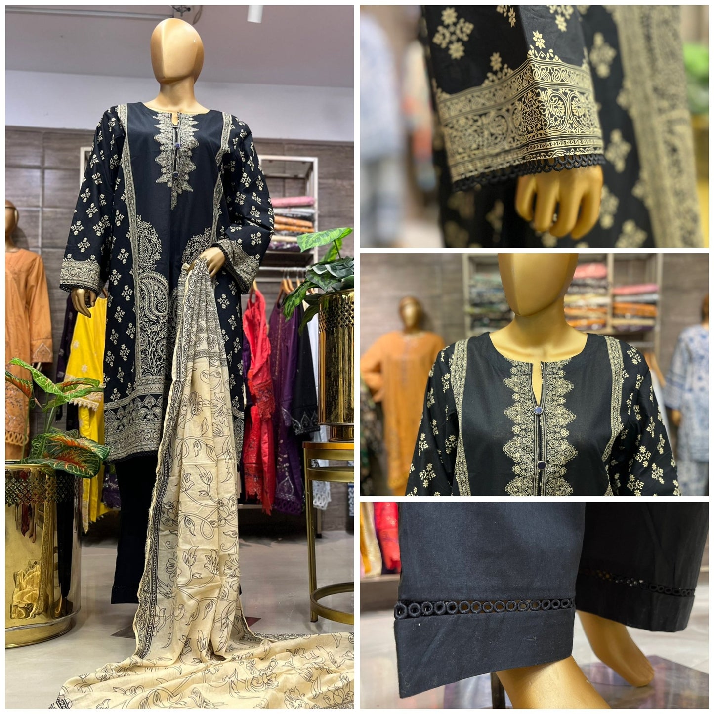 LAWN PRINTED 3 PIECE