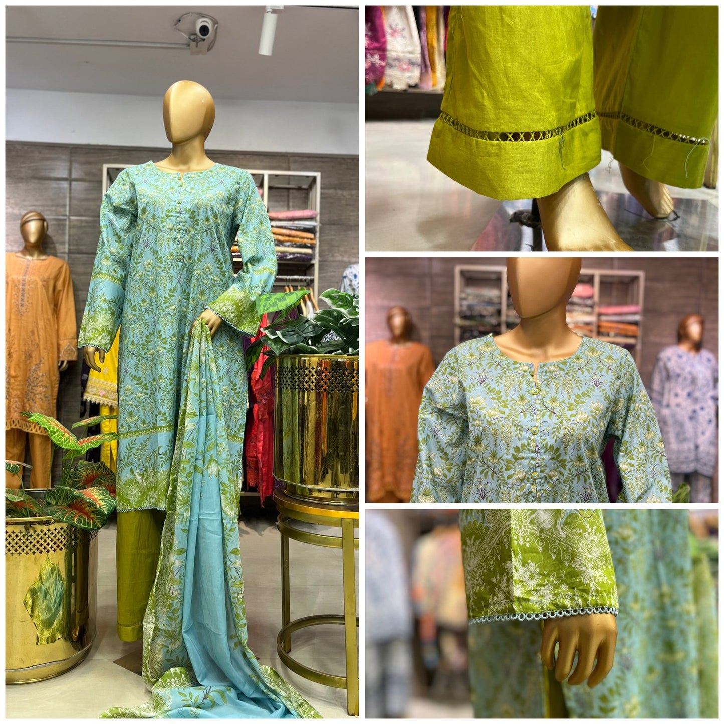 LAWN PRINTED 3 PIECE