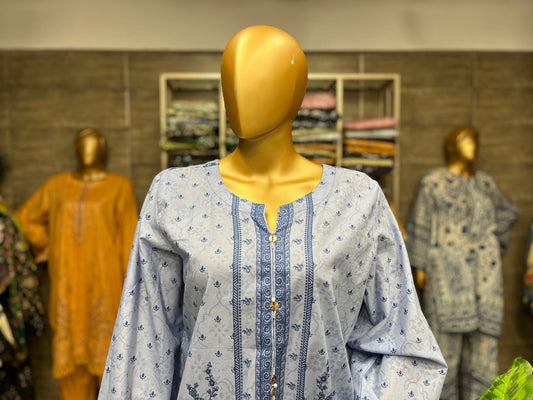 LAWN PRINTED 3 PIECE