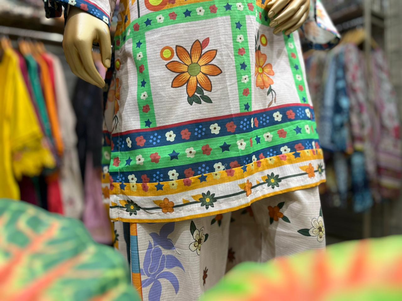 CORD SET TWO PIECE PRINTED