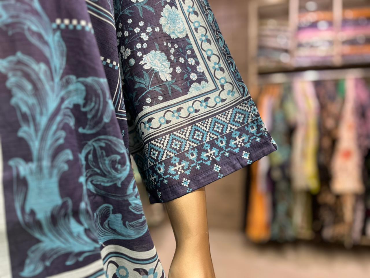 BIRJEES CORD SET TWO PIECE PRINTED