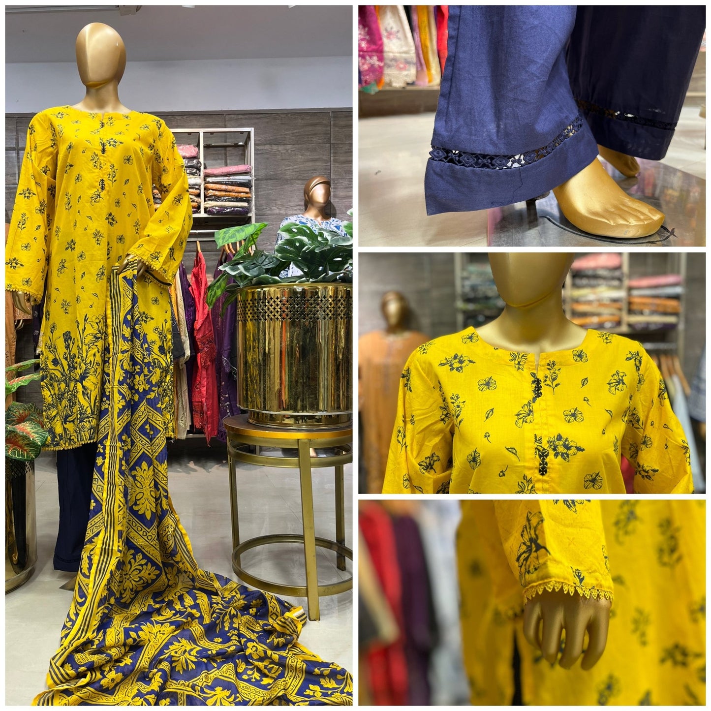 LAWN PRINTED 3 PIECE