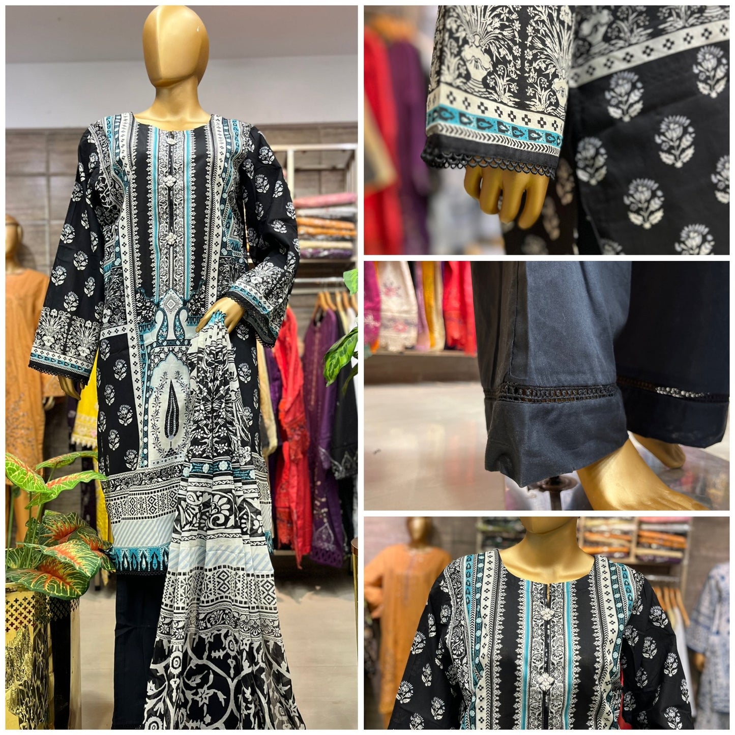 LAWN PRINTED 3 PIECE