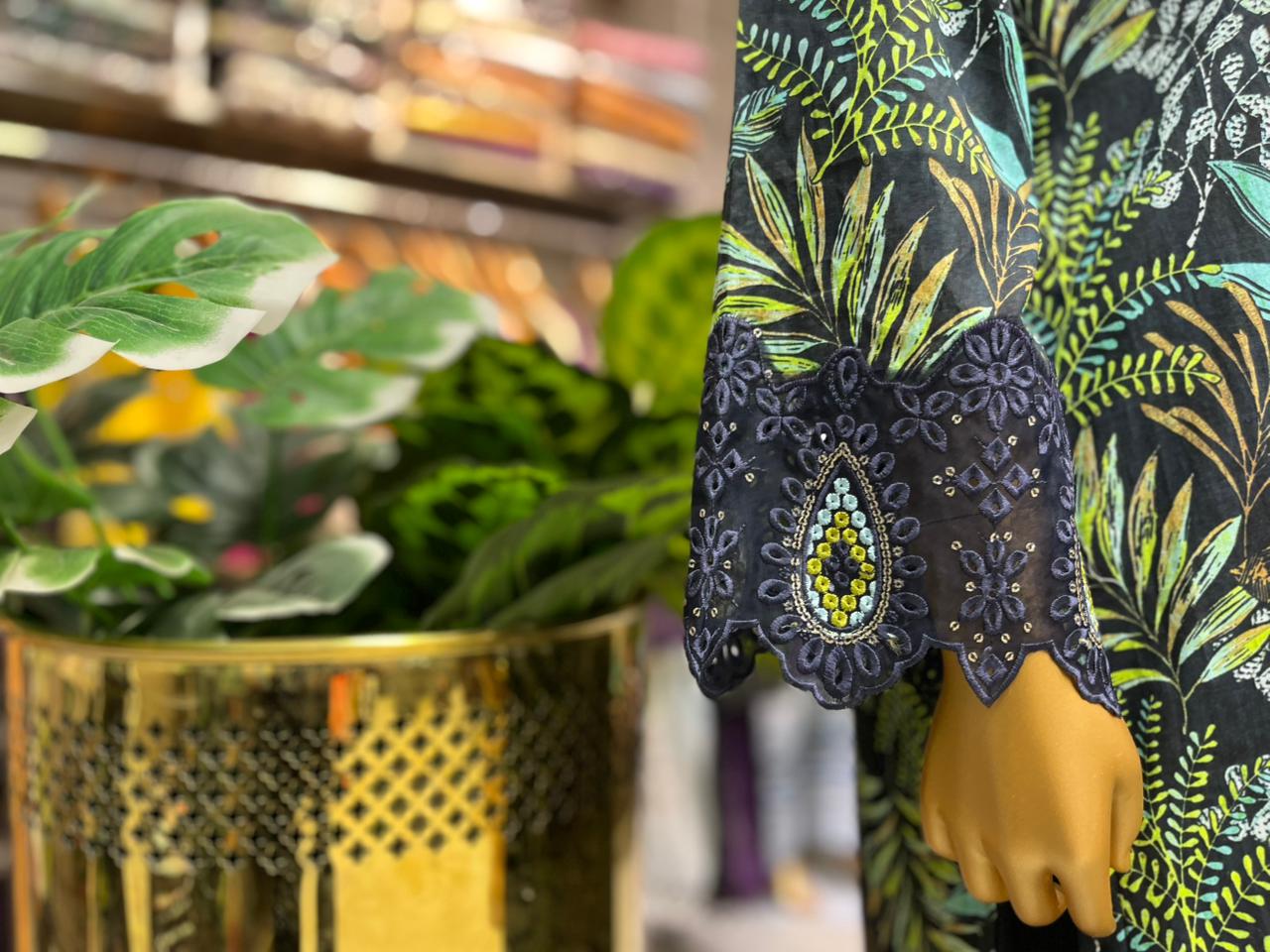 THREE PIECE LAWN EMBROIDERED