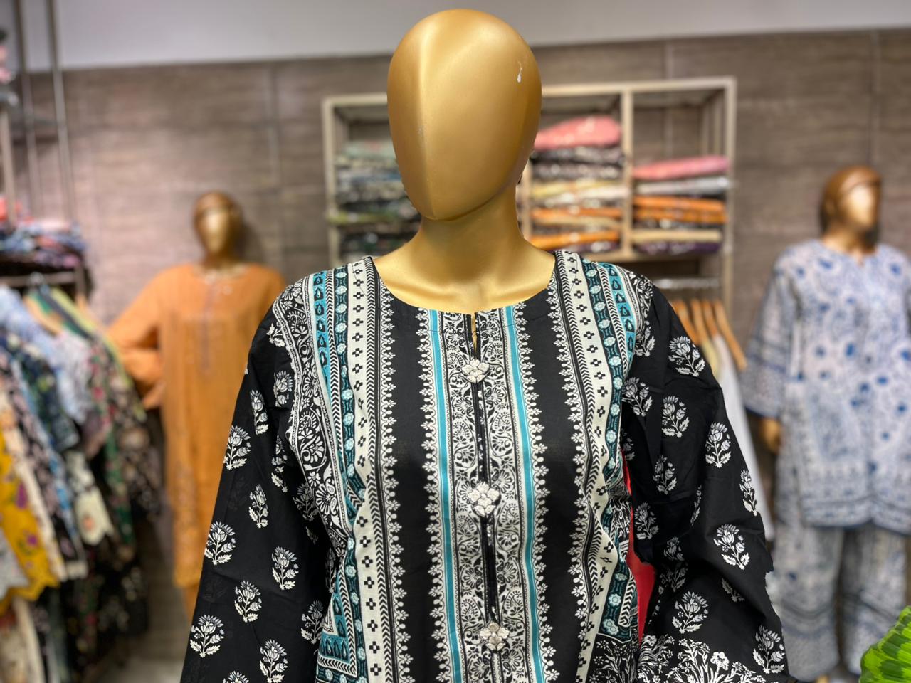 LAWN PRINTED 3 PIECE