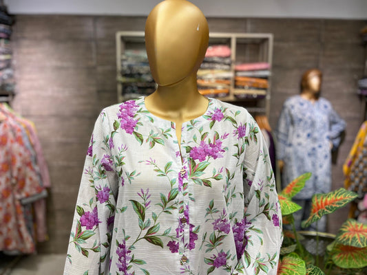 PRINTED DORIA LAWN 3 PIECE