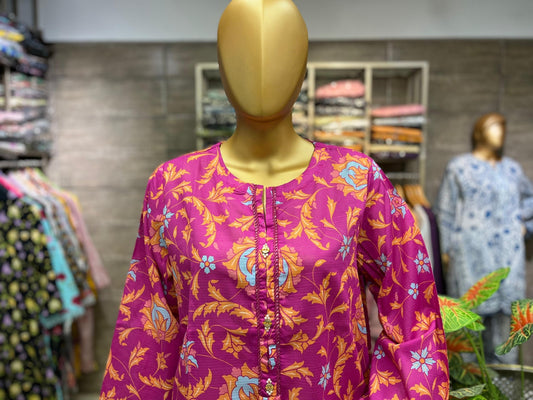 PRINTED DORIA LAWN 3 PIECE